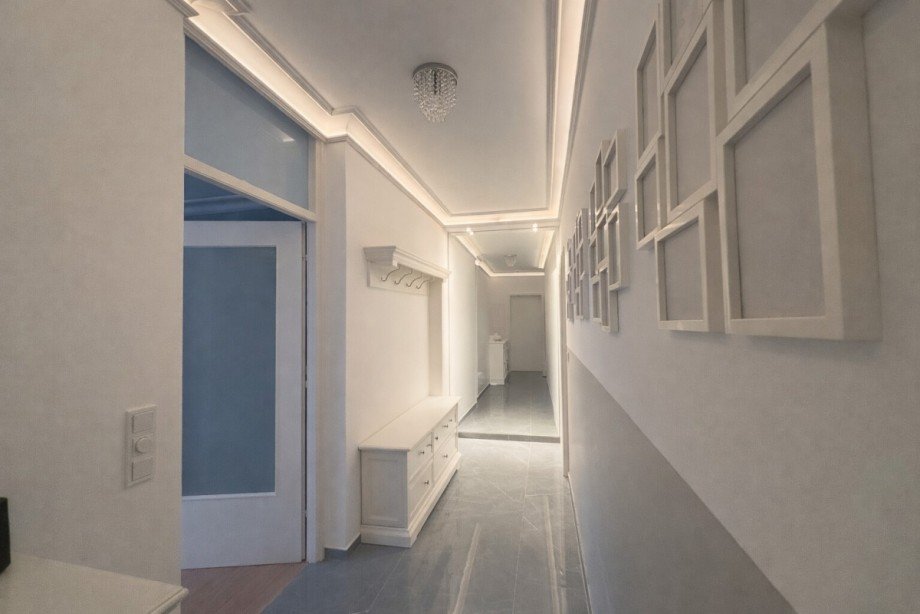 Flur mit Garderobe Etagenwohnung Hamburg