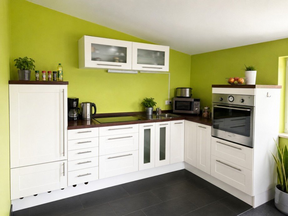K�cheneinbau des B�ros B�rohaus Stade-Wiepenkathen
