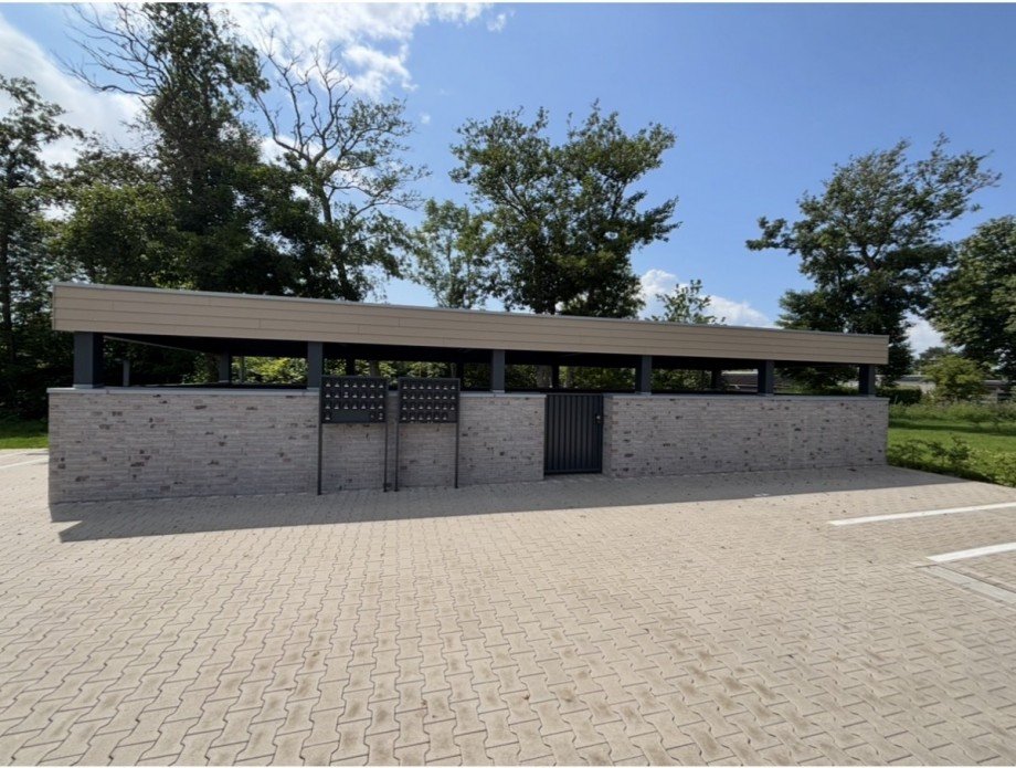 Gemeinschaftliches Fahrradhaus Terrassenwohnung Butjadingen