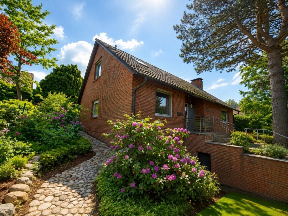 Hausansicht Einfamilienhaus Neustadt in Holstein