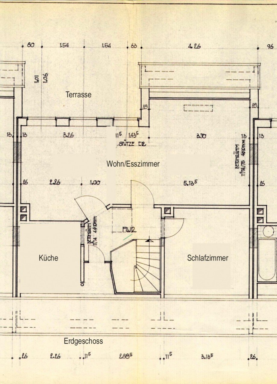 Erdgeschoss Reihenhaus Stade