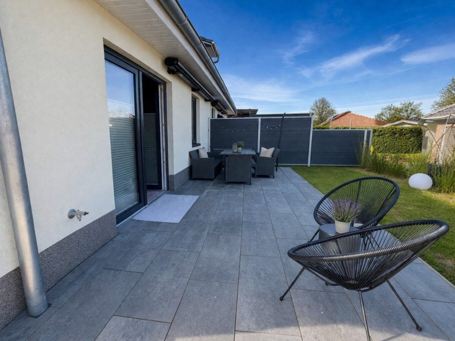 Sonnenterrasse Doppelhaush�lfte Zarrentin