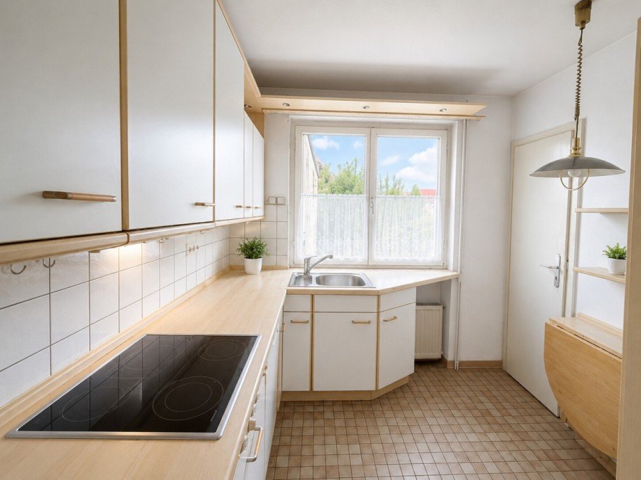 Kleine K�che mit Speisekammer Einfamilienhaus Nienhagen