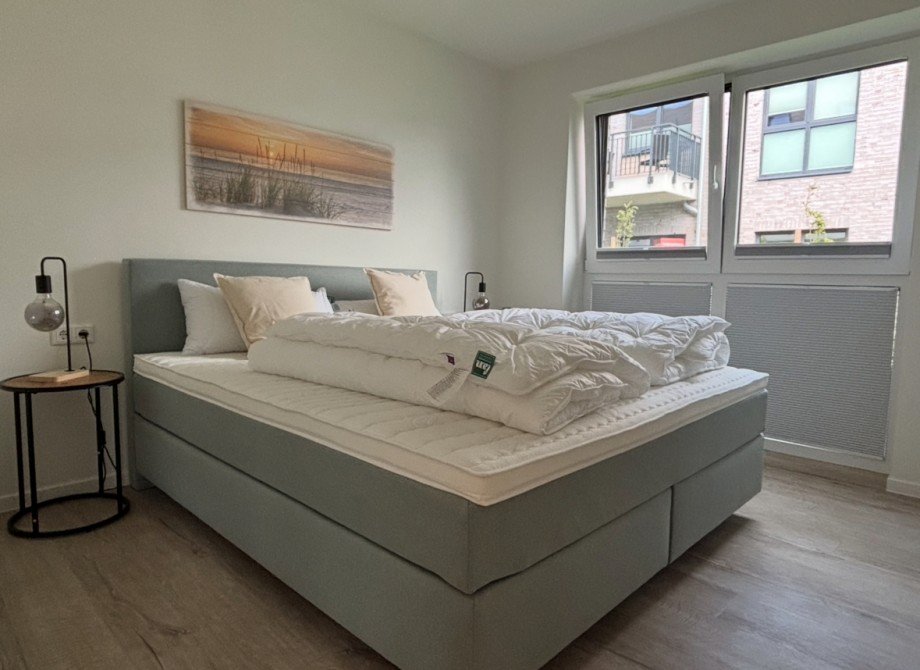 Schlafzimmer Erdgeschosswohnung Butjadingen