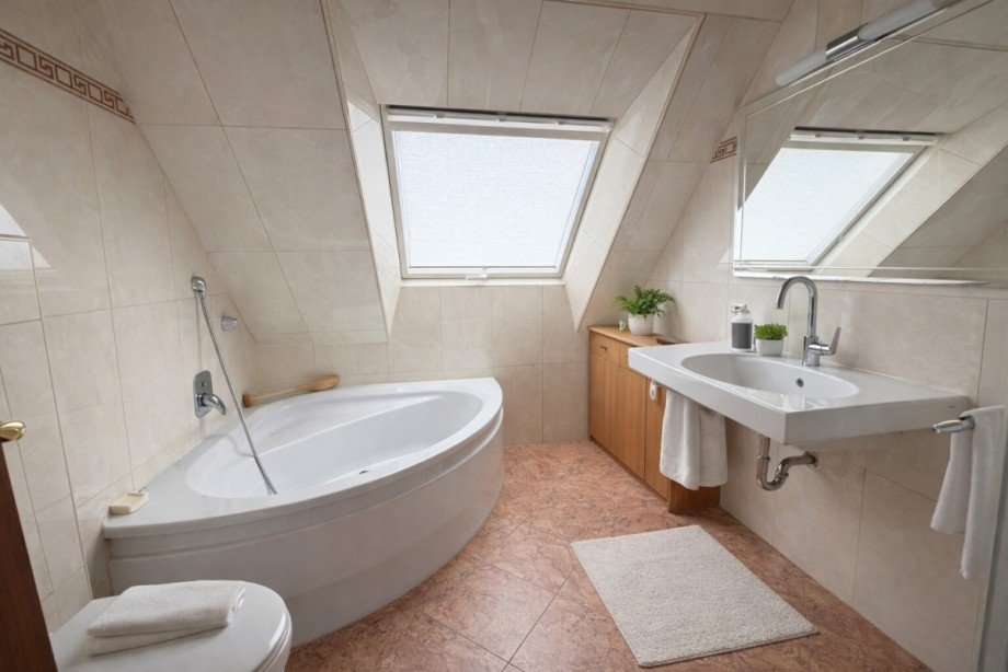 Badezimmer Doppelhaush�lfte Wakendorf II