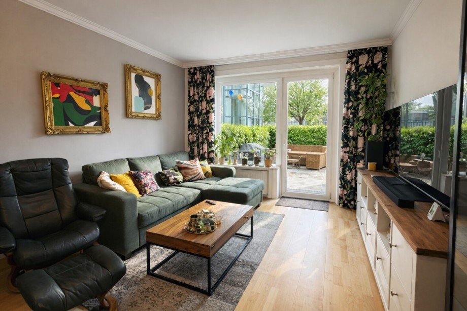 Wohnzimmer Erdgeschosswohnung Hamburg Alsterdorf / Alsterdorf