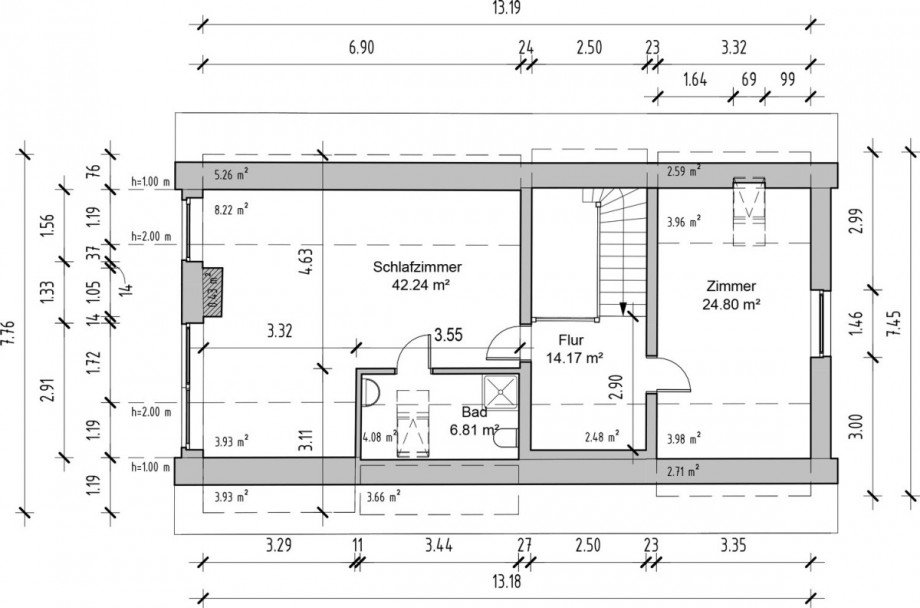 Dachgeschoss Einfamilienhaus Neustadt in Holstein