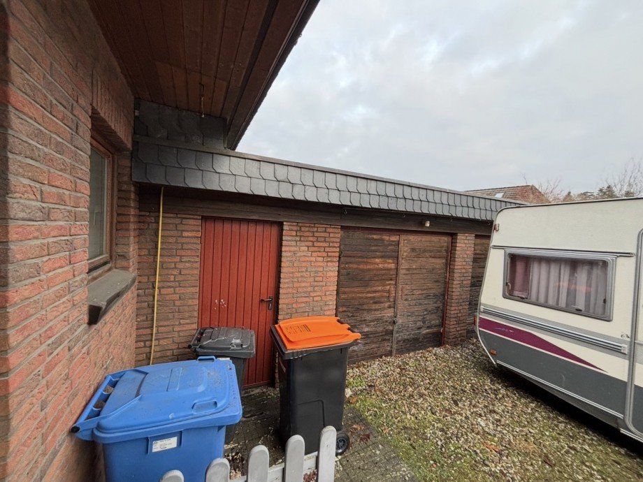 Garagenanbau Einfamilienhaus Henstedt-Ulzburg / Rhen
