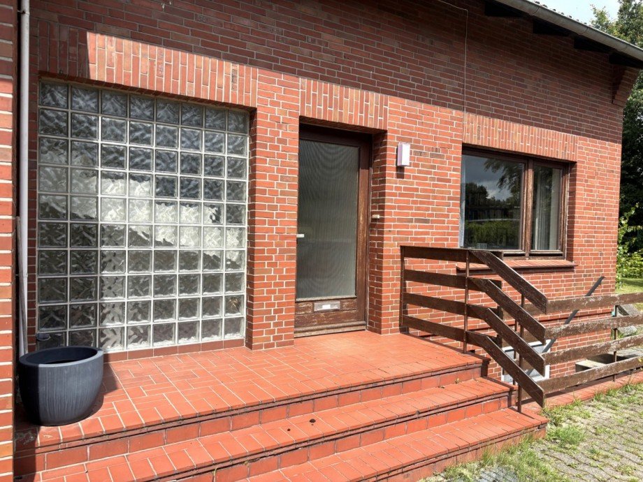 Hauseingang Einfamilienhaus Stade