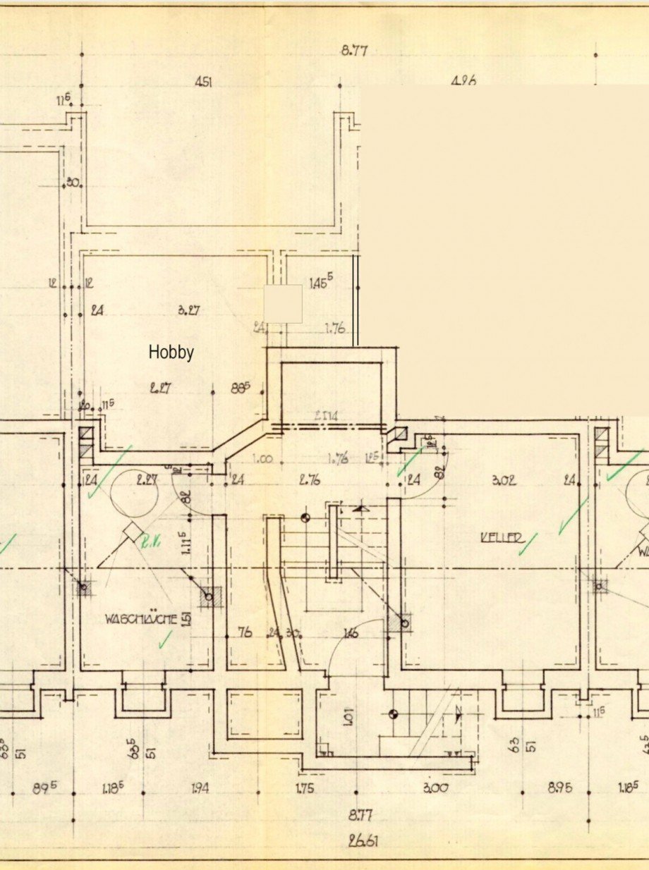 Kellergeschoss Reihenhaus Stade