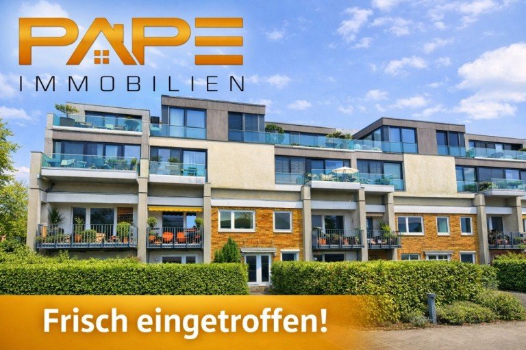 Hauptbild: Wohnen am Alsterlauf - Sonnige Terrassenwohnung mit 3 Zimmern und kleinem Garten nahe dem UKE