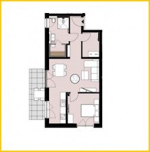 WE32 Ankerplatz Tossens - Ihre Luxus Ferienwohnung mit eigener Sauna, �berdachter Terrasse und Stellplatz