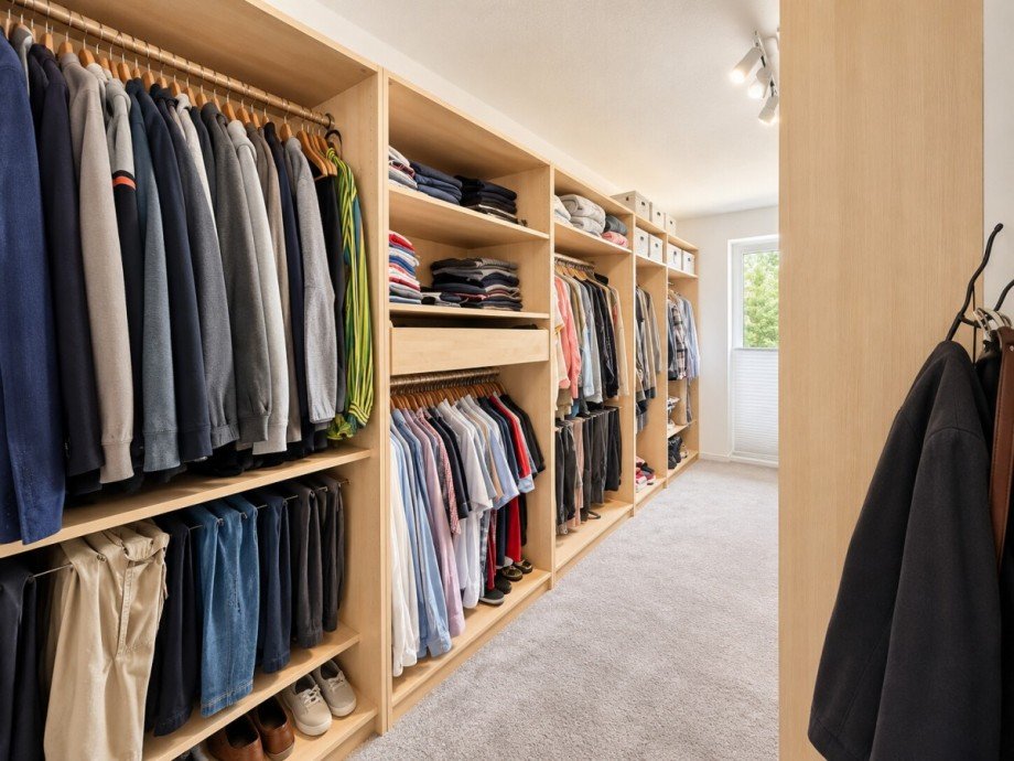 Ankleidezimmer Reihenhaus Norderstedt