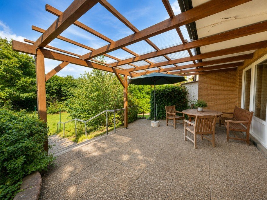�berdachte Terrasse Einfamilienhaus Nienhagen