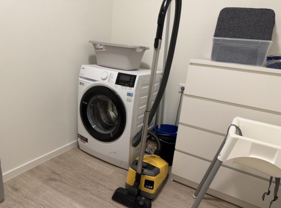 Abstellraum mit Waschmaschine Erdgeschosswohnung Butjadingen