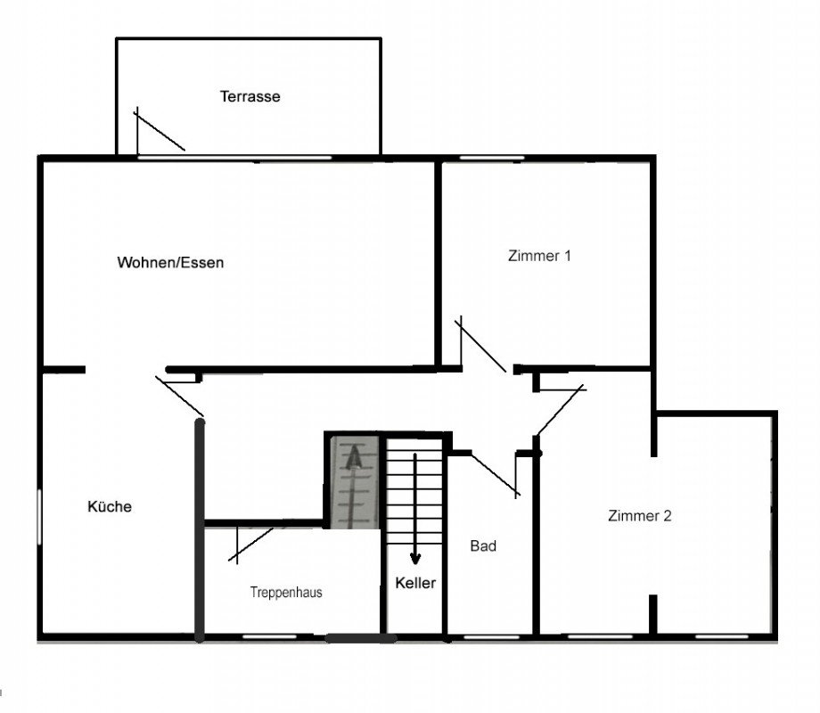 Grundriss_EG Einfamilienhaus Henstedt-Ulzburg / Rhen
