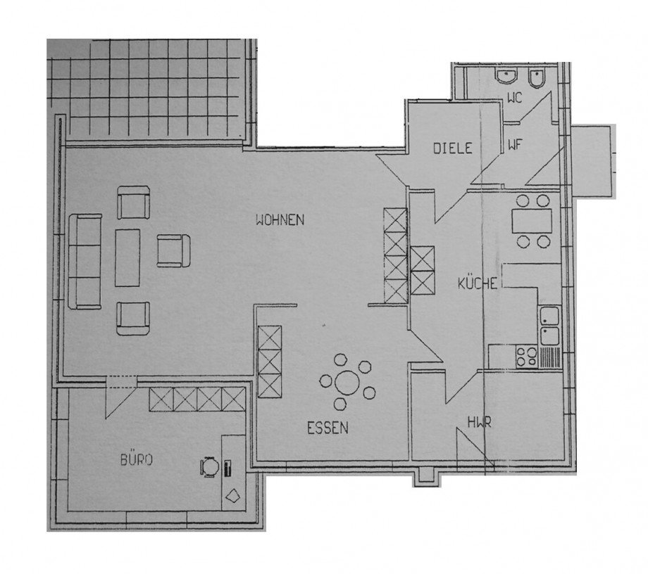 Grundriss Bungalow Blunk